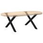 Patas de mesa de centro forma X 2uds acero negro 70x(42-43) cm de , Patas para mesas - Ref: Foro24-4012904, Precio: 51,84 €, ...