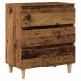 Aparador de madera contrachapada envejecida 60x35x70 cm de , Aparadores - Ref: Foro24-856480, Precio: 72,39 €, Descuento: %