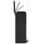 Cubo basura con pedal antihuellas 30L negro acero inoxidable de vidaXL, Cubos de la basura y papeleras - Ref: Foro24-149573, ...