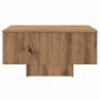 Mesa de centro madera de ingeniería roble artisan 60x60x31,5 cm de , Mesas de centro - Ref: Foro24-856551, Precio: 58,98 €, D...