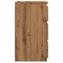 Mesita de noche madera de ingeniería roble artisan 40x35x62,5cm de , Mesitas de noche - Ref: Foro24-856524, Precio: 65,15 €, ...