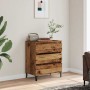 Aparador de madera contrachapada envejecida 60x35x70 cm de , Aparadores - Ref: Foro24-856482, Precio: 64,67 €, Descuento: %