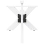 Pata de mesa de centro en forma de araña blanco 98x58x(42-43)cm de , Patas para mesas - Ref: Foro24-4013109, Precio: 117,78 €...