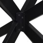 Pata de mesa comedor forma araña negra 150x78x(72-73) cm acero de , Patas para mesas - Ref: Foro24-4013116, Precio: 185,00 €,...