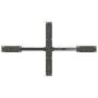 Pata mesa comedor forma araña antracita 120x68x(72-73) cm acero de , Patas para mesas - Ref: Foro24-4013114, Precio: 155,36 €...