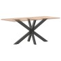 Pata mesa comedor forma araña antracita 120x68x(72-73) cm acero de , Patas para mesas - Ref: Foro24-4013114, Precio: 155,36 €...