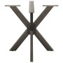 Pata mesa comedor forma araña natural 85x85x(72-73) cm acero de , Patas para mesas - Ref: Foro24-4013123, Precio: 131,43 €, D...