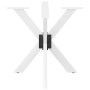 Pata de mesa comedor forma araña blanco 85x85x(72-73) cm acero de , Patas para mesas - Ref: Foro24-4013121, Precio: 134,03 €,...