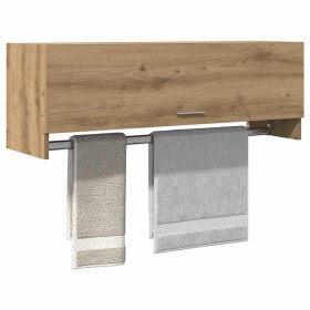 Armario de madera de ingeniería roble artesanal 100x32,5x35 cm de , Armarios roperos - Ref: Foro24-856617, Precio: 54,66 €, D...