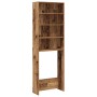 Armario de lavadora envejecida 64x24x190 cm de , Accesorios para lavadoras y secadoras - Ref: Foro24-856643, Precio: 76,04 €,...