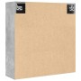 Armario de espejo de baño contrachapada gris 64x20x66,5 cm de , Tocadores de baño - Ref: Foro24-856939, Precio: 64,76 €, Desc...