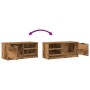 Mueble para TV madera contrachapada envejecida 80x35x36,5 cm de , Muebles TV - Ref: Foro24-856854, Precio: 53,30 €, Descuento: %