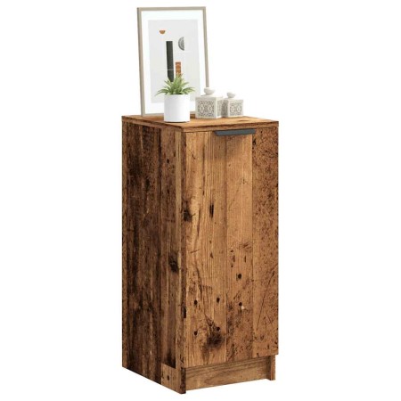 Mueble zapatero madera de ingeniería envejecida 29,5x35x70 cm de , Armarios y almacenamiento - Ref: Foro24-856987, Precio: 50...