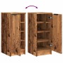 Mueble zapatero madera de ingeniería envejecida 29,5x35x70 cm de , Armarios y almacenamiento - Ref: Foro24-856987, Precio: 50...