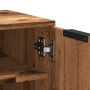 Mueble zapatero madera de ingeniería envejecida 29,5x35x70 cm de , Armarios y almacenamiento - Ref: Foro24-856987, Precio: 50...