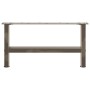 Patas para mesa de centro de acero natural 2 uds 60x(30-31) cm de , Patas para mesas - Ref: Foro24-4013267, Precio: 60,31 €, ...