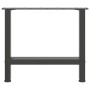 Patas de mesa de centro acero antracita 2 uds 60x(42-43) cm de , Patas para mesas - Ref: Foro24-4013286, Precio: 65,64 €, Des...