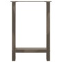 Patas para mesa de centro de acero natural 2 uds 50x(72-73) cm de , Patas para mesas - Ref: Foro24-4013303, Precio: 85,66 €, ...