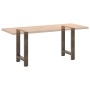 Patas para mesa de centro de acero natural 2 uds 50x(72-73) cm de , Patas para mesas - Ref: Foro24-4013303, Precio: 85,66 €, ...