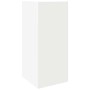 Mesa auxiliar con estante blanco 25,5x27x60 cm de , Mesas auxiliares - Ref: Foro24-858542, Precio: 36,07 €, Descuento: %
