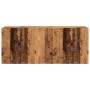 Mueble de TV de pared madera envejecida 100x30x41 cm de , Muebles TV - Ref: Foro24-857670, Precio: 61,31 €, Descuento: %