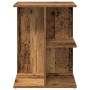 Mesitas noche 2 uds madera ingeniería envejecida 46,5x29x61 cm de , Mesitas de noche - Ref: Foro24-858665, Precio: 58,13 €, D...