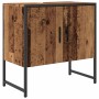 Armario para lavabo de baño madera ingeniería envejecida de , Tocadores de baño - Ref: Foro24-857702, Precio: 55,54 €, Descue...