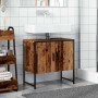 Armario para lavabo de baño madera ingeniería envejecida de , Tocadores de baño - Ref: Foro24-857702, Precio: 55,54 €, Descue...