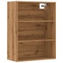 Armario colgante de pared roble artisian 69,5x32,5x90 cm de , Aparadores - Ref: Foro24-857046, Precio: 64,89 €, Descuento: %