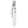 Cenicero de pared de acero inoxidable de vidaXL, Ceniceros - Ref: Foro24-149570, Precio: 65,88 €, Descuento: %