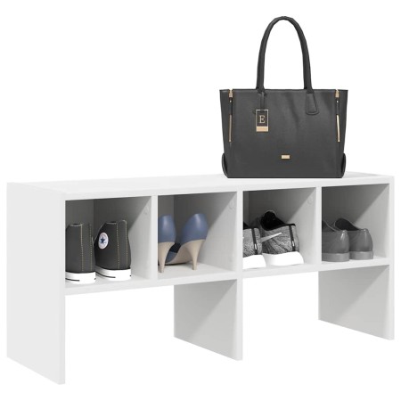 Zapatero apilable blanco 89,5x30x40 cm de , Organizadores de vestidores y perchas de barra - Ref: Foro24-858839, Precio: 43,1...