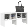 Zapatero apilable blanco 89,5x30x40 cm de , Organizadores de vestidores y perchas de barra - Ref: Foro24-858839, Precio: 43,1...