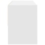 Zapatero apilable blanco 89,5x30x40 cm de , Organizadores de vestidores y perchas de barra - Ref: Foro24-858839, Precio: 43,1...