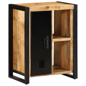 Aparador de madera maciza de mango rugosa 55x35x70 cm de , Aparadores - Ref: Foro24-4013577, Precio: 188,25 €, Descuento: %
