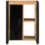 Aparador de madera maciza de mango rugosa 55x35x70 cm de , Aparadores - Ref: Foro24-4013577, Precio: 188,25 €, Descuento: %