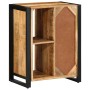 Aparador de madera maciza de mango rugosa 55x35x70 cm de , Aparadores - Ref: Foro24-4013577, Precio: 188,25 €, Descuento: %