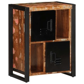 Aparador madera maciza reciclada multicolor 55x35x70 cm de , Aparadores - Ref: Foro24-4013580, Precio: 184,23 €, Descuento: %