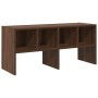 Zapatero apilable roble marrón 89,5x30x40 cm de , Organizadores de vestidores y perchas de barra - Ref: Foro24-858851, Precio...