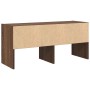 Zapatero apilable roble marrón 89,5x30x40 cm de , Organizadores de vestidores y perchas de barra - Ref: Foro24-858851, Precio...