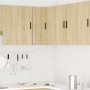 Mueble cocina esquina pared Porto roble sonoma de , Armarios de cocina - Ref: Foro24-854100, Precio: 87,68 €, Descuento: %
