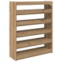 Zapatero artesanal de madera contrachapada 80x25x100 cm de , Zapateros y organizadores de calzado - Ref: Foro24-859904, Preci...