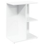 Mesita de noche madera contrachapada blanco 46,5x29x61cm de , Mesitas de noche - Ref: Foro24-858650, Precio: 34,58 €, Descuen...