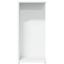 Mesita de noche madera contrachapada blanco 46,5x29x61cm de , Mesitas de noche - Ref: Foro24-858650, Precio: 34,58 €, Descuen...