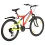 Bicicleta montaña 21 velocidades 26 pulgadas rueda 49 cm rojo de vidaXL, Bicicletas - Ref: Foro24-3067228, Precio: 259,58 €, ...