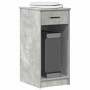Torre de ordenador con cajón gris cemento 35x45x77 cm de , Escritorios - Ref: Foro24-858743, Precio: 53,62 €, Descuento: %