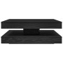 Mesa de centro giratoria 360 grados roble negro 90x90x34,5 cm de , Mesas de centro - Ref: Foro24-3321352, Precio: 168,30 €, D...