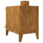 Estufa de camping de acero corten 35x50x60 cm de , Vajillas y utensilios de cocina para camping - Ref: Foro24-859841, Precio:...