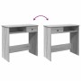 Escritorio de madera contrachapada gris Sonoma 80x40x75 cm de , Escritorios - Ref: Foro24-860477, Precio: 67,54 €, Descuento: %