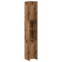Juego de muebles de baño 3 piezas madera ingeniería envejecida de , Muebles de baño - Ref: Foro24-3328565, Precio: 163,22 €, ...