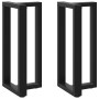 Patas de mesa de bar forma T 2 uds acero negro 40x35x(90-91) cm de , Patas para mesas - Ref: Foro24-4013072, Precio: 163,65 €...